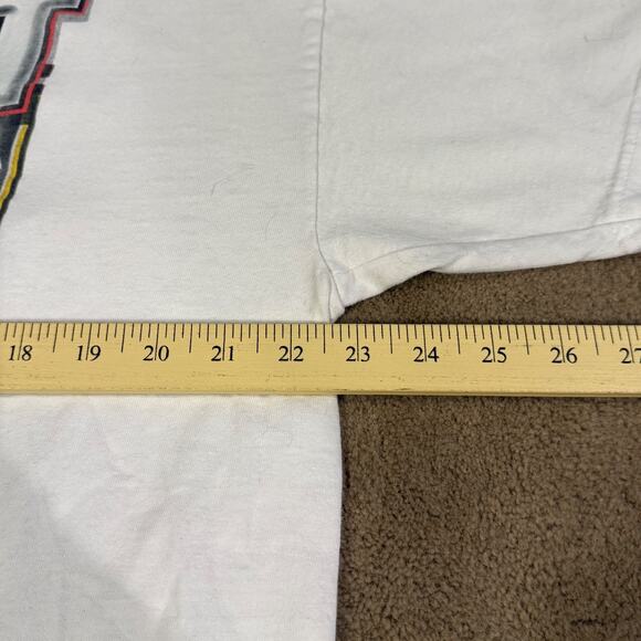 Robert Yates Chase Racing Tee Dale Jarrett 88 UPS Mens White Size Large L - Picture 6 of 7